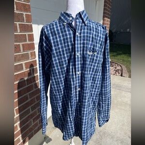 ARIAT Relentless Stretch Long Sleeve Button Down Shirt Size Medium